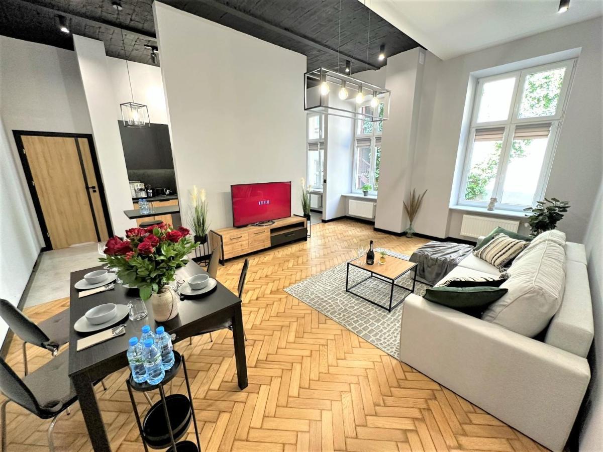 Luxury 100M2 Loft Design-Apartment At Wawel + Netflix Krakow Ngoại thất bức ảnh