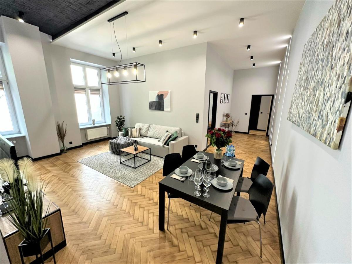 Luxury 100M2 Loft Design-Apartment At Wawel + Netflix Krakow Ngoại thất bức ảnh
