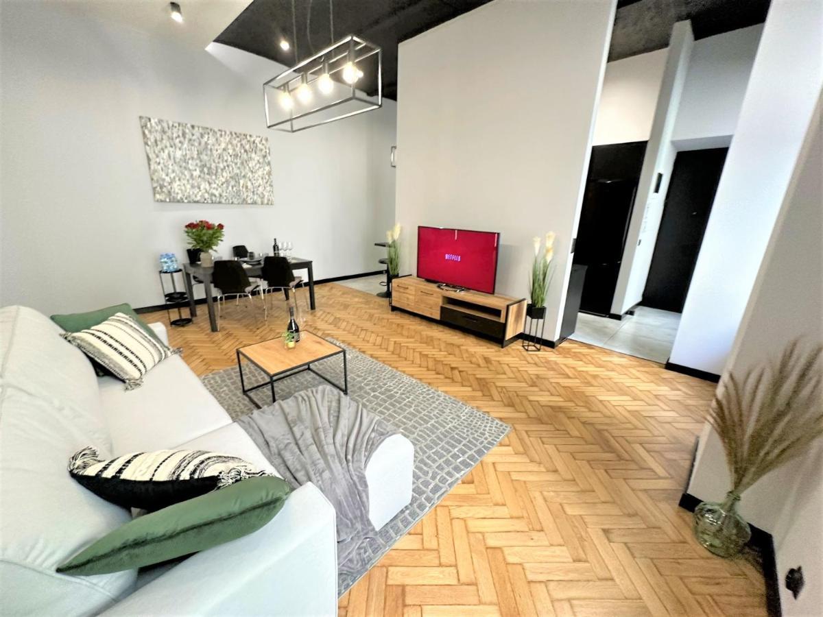 Luxury 100M2 Loft Design-Apartment At Wawel + Netflix Krakow Ngoại thất bức ảnh