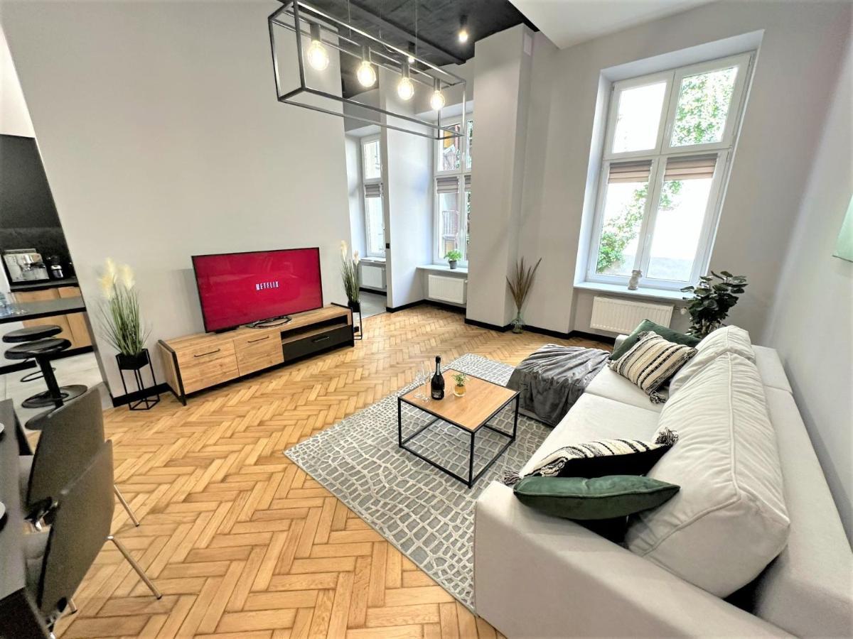 Luxury 100M2 Loft Design-Apartment At Wawel + Netflix Krakow Ngoại thất bức ảnh